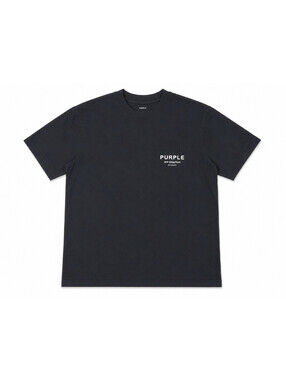 PURPLE BRAND Men’s Size M Black Logo Graphic T-Shirt New York Paris NWOT